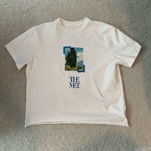 White The Met Graphic T-Shirt